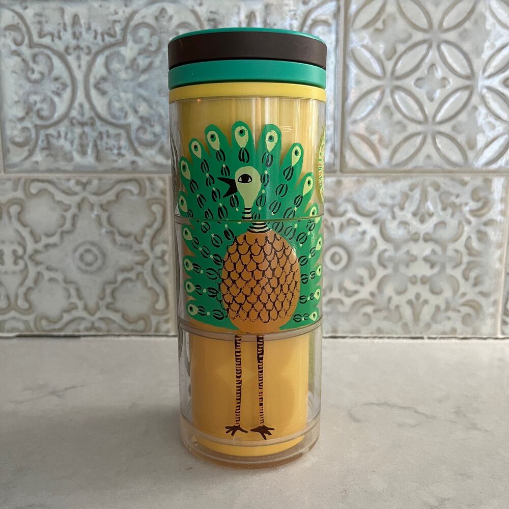 2009 Starbucks Kids 8 oz Zoo Animal Puzzle Tumbler